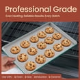 thumbnail image 3 of BAKKEN 8-Piece Stackable Bakeware Set, Ceramic Nonstick Oven-Safe Baking Sheets and Pans with Cooling Rack, Ergonomic Handles, 3 of 8