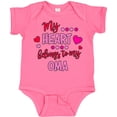 thumbnail image 3 of Inktastic My Heart Belongs to my Oma Boys or Girls Baby Bodysuit, 3 of 5