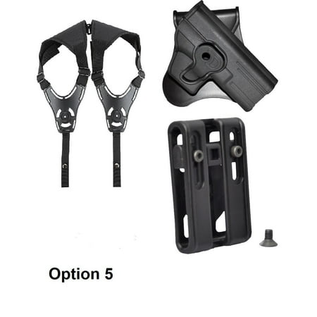 - Tactical Scorpion EAA Witness Compact Modular Level II Retention Paddle Holster