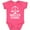 Vintage Hot Pink, variant on Inktastic Lawyer Daddys Little Co Counsel Boys or Girls Baby Bodysuit