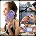 thumbnail image 5 of Case for iPhone 16 Pro 6.3'' Compatible with Magnetic Mag-Safe Charging [Camera Control Button] [Camera Protection] Matte Translucent Military Grade Shockproof Phone Case, Light Purple, 5 of 12