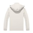 thumbnail image 5 of Dpytoraw Male Solid Color Sports Outdoor Hooded Jacket Casual Coat, 5 of 5