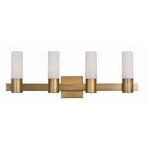 Maxim 22414SWNAB Contessa 4-Light Bathroom Vanity, Natural Aged Brass