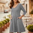 thumbnail image 4 of Maplenight Sparkly Formal Dresses for Women Long Sleeve Evening Holiday Party Cocktail Dress Elegant Wedding Guest Dresses, 4 of 9