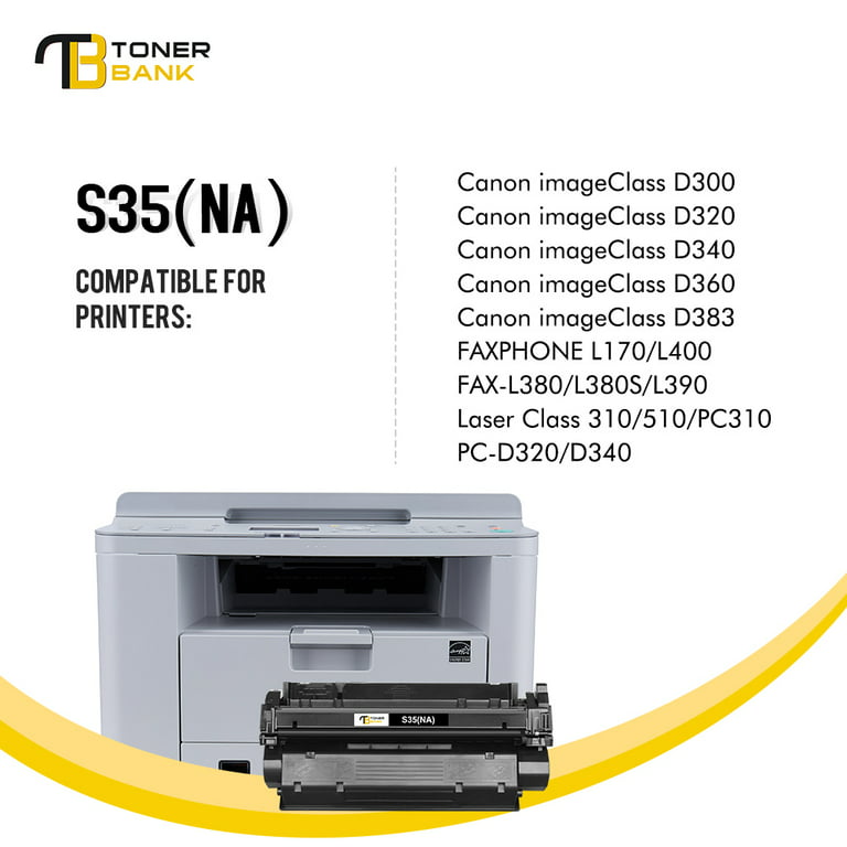 Toner Bank Compatible Toner Cartridge Replacement for Canon S35(NA