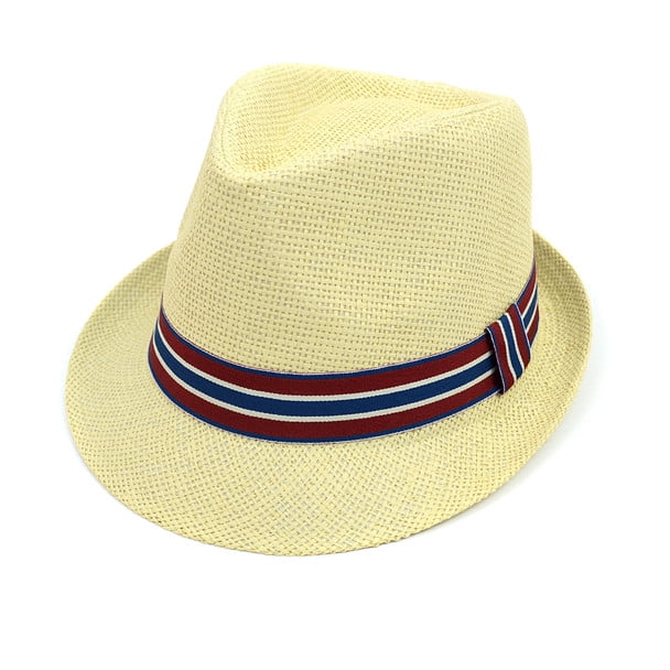 WESTEND Unisex Short Brim Fedora Hats for Men & Women + Panama Hats