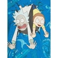thumbnail image 4 of Rick and Morty Men's Graphic T-Shirt with Short Sleeves, Sizes S-XL, 4 of 5
