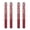 Burgundy White Double Happiness Print, variant on FUIALDOLG Brown Wood Grain Print 4'li Set Refrigerator Handle Covers for Dishwasher Non-Slip Polyester Fabric Refrigerator Door Handle Covers