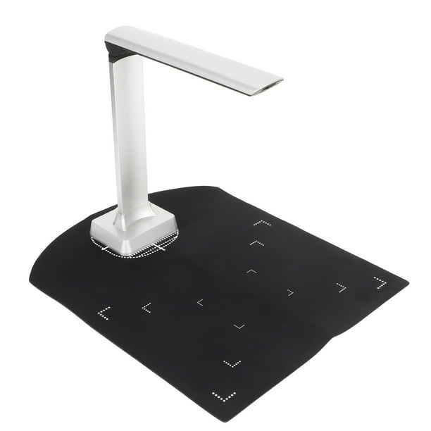Escáner De Cámara De Libros USB, Tamaño De Captura, Escáner De Documentos Con Luz LED Incorporado Elevable De 12MP Para El Aula En Casa