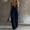 Dark Blue, variant on IUYRTFE Women's Sleeveless V-Neck Loose Fit Jumpsuit with Two Side Pockets Casual Wide Leg One Piece Romper