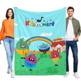 thumbnail image 1 of Los Kiboomers anti-pilling, suave, ligera, esponjosa y acogedora de lujo para hogar y cocina – Perfecta para niños y adultos,130X150cm, 1 of 6