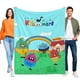 thumbnail image 1 of Los Kiboomers anti-pilling, suave, ligera, esponjosa y acogedora de lujo para hogar y cocina – Perfecta para niños y adultos,200X150cm, 1 of 6