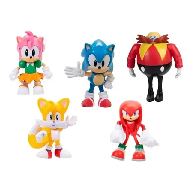 COLECCIÓN 5 FIGURAS CLÁSICAS SONIC Y SUS AMIGOS