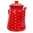 thumbnail image 3 of Enameled Coffee Pot Narrow Mouth Pot Cold Water Kettle Household Tea Kettle, 3 of 3