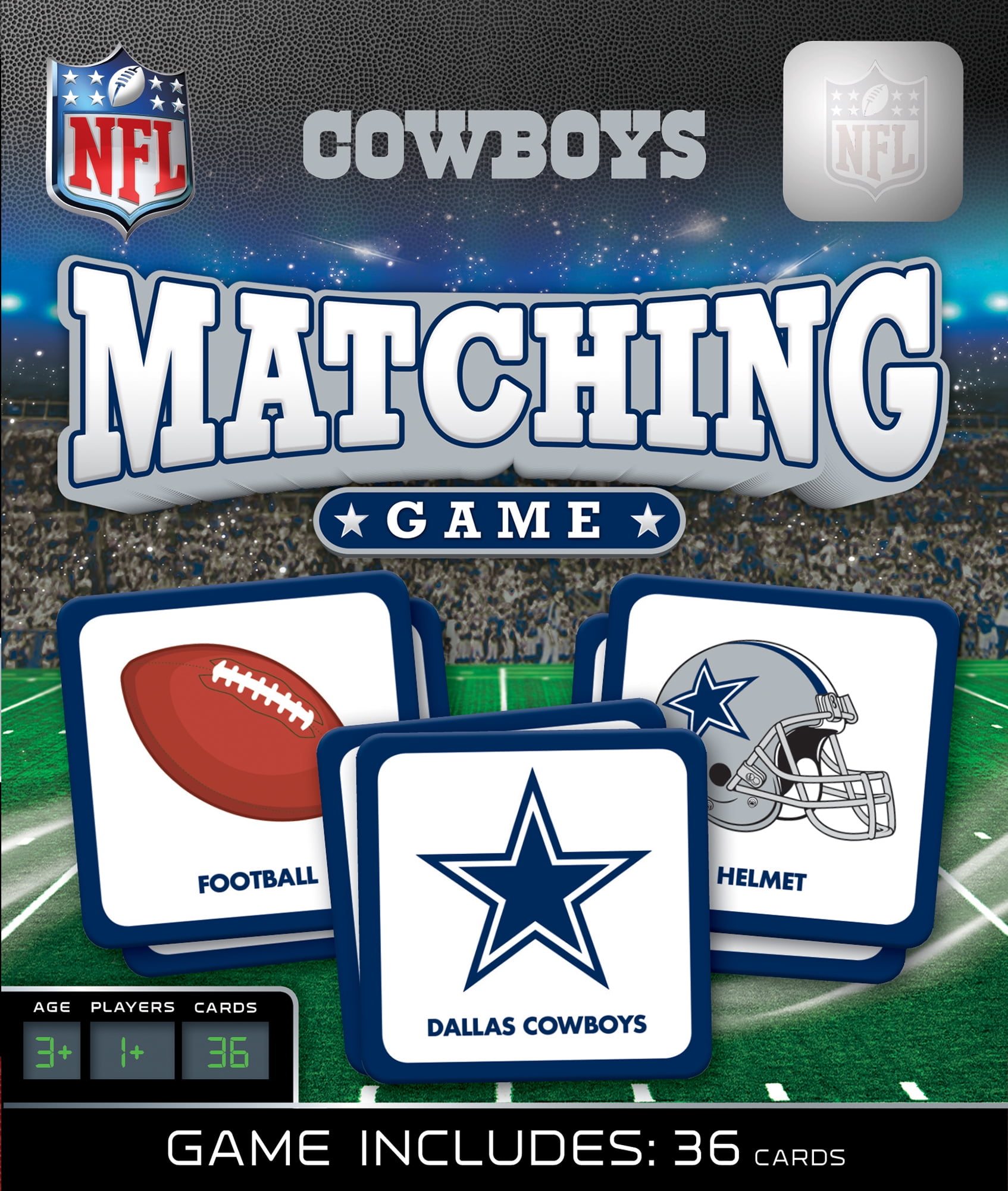 MasterPieces Officially Licensed NFL Houston Texans Matching Game for Kids  and Families