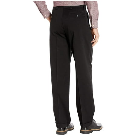 Dockers Easy Khaki Pants D4 Relaxed Fit - Pleated Black