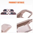 thumbnail image 7 of TINKI Inner Door Handle Bowl Cover Trim Compatible with Toyota Land Cruiser Prado 250 J250 LC250 2024 2025,  Interior Accessories 4Pcs, 7 of 7