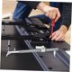 thumbnail image 5 of WEUVEB Hardware Para Abatibles De Inoxidable Con Limitador Ajustable Y Soporte Anticaída Plateado, 5 of 8