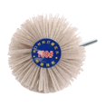 thumbnail image 1 of Cepillo de rueda de nailon para pulir, cepillo de alambre , rueda de cepillo de alambre para grano 180 Zulema Cepillo molinillo polaco, 1 of 8