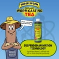 thumbnail image 6 of Wiggle Worm Pure Worm Castings Tea, 8oz - Organic Liquid Fertilizer and Soil Amendment Concentrate for Indoor and Outdoor Plants, 6 of 6
