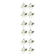 thumbnail image 4 of Flores artificiales para bodas Sonducket Romance a un día especial Novia premium Blanco leche, 4 of 6