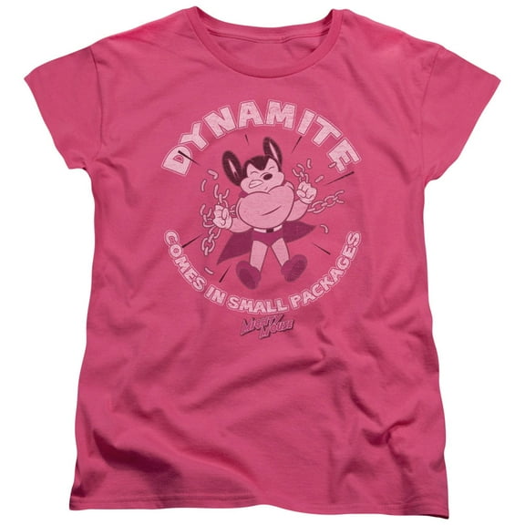Mighty Mouse - Dynamite - Women's Short Sleeve Shirt - Small