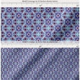 thumbnail image 2 of Soimoi Cotton Cambric Fabric Leaves & Floral Artistic Printed Fabric 1 Yard 56 Inch Wide, 2 of 7