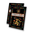 thumbnail image 1 of Quesadillas (24" X 36") 4mm Corrugated Plastic Panel, Graphics Applied To 1 Side (Pk of 2), 1 of 4