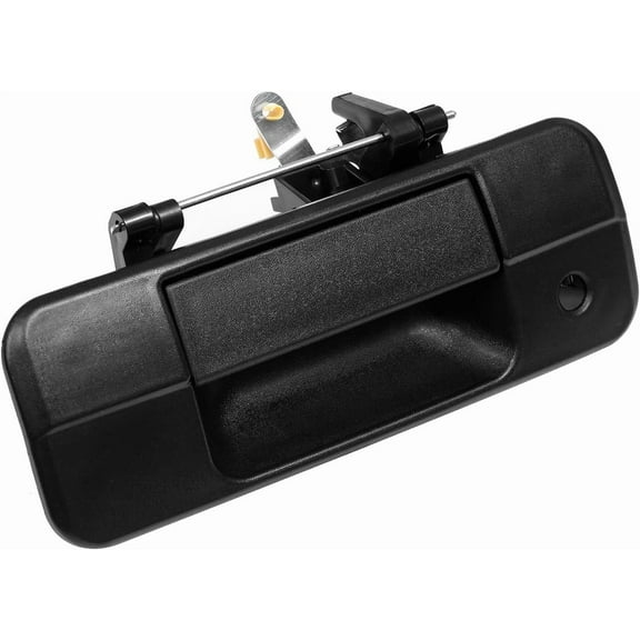 Tailgate Handle Replacement with Keyhole - Compatible with 2007-2013 Full-Size Pickup Trucks | Liftgate Latch Handle Direct Replacement for OEM Part# 69090-0C040, 690900C040, 81213
