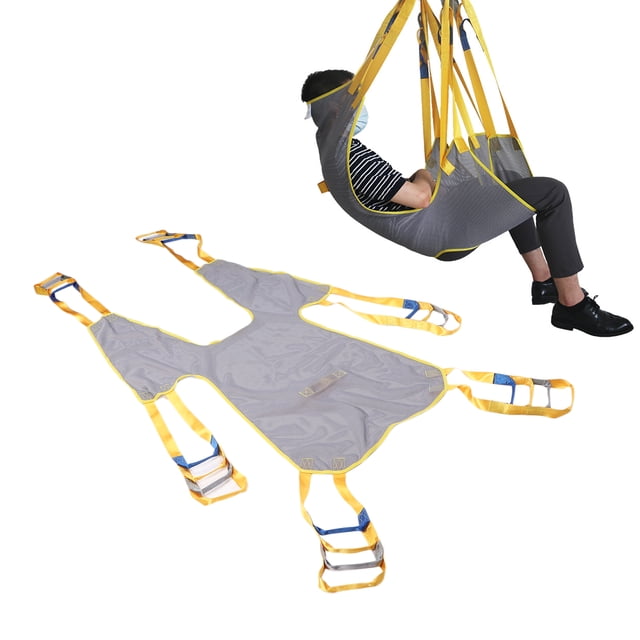 Patient Lift Slings, Support 507lb Patient Lift Divided Leg Sling for Hospital for Paralyzed Patients for Home