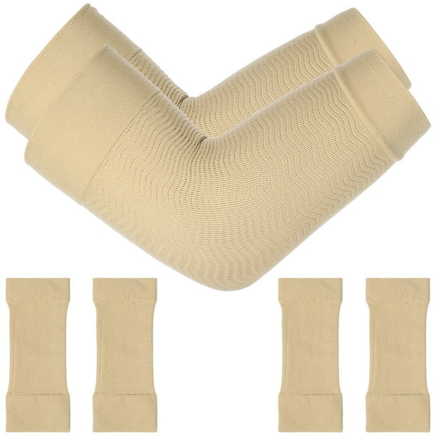 BRIGHTFUFU 3 pares de mangas para la parte superior del brazo, fundas para el antebrazo, coderas, Protector deportivo para el brazo, moldeadores deportivos para el brazo