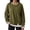 Army Green, variant on Mockneck Sweatshirt Nelozsy Women’s Oversized Sweatshirts Crewneck Pullover Long Sleeve Fall Tops Army Green M