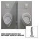 thumbnail image 3 of unbranded 6Ud Accesorio Para Soporte De Pie De Separadores En Baños Acero Inoxidable Plata, 3 of 8