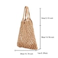 thumbnail image 5 of Yoyauz Ladies' Summer Beach Handbag Cotton Rope Vacation Handmade Shoulder Bag Wallet, 5 of 6