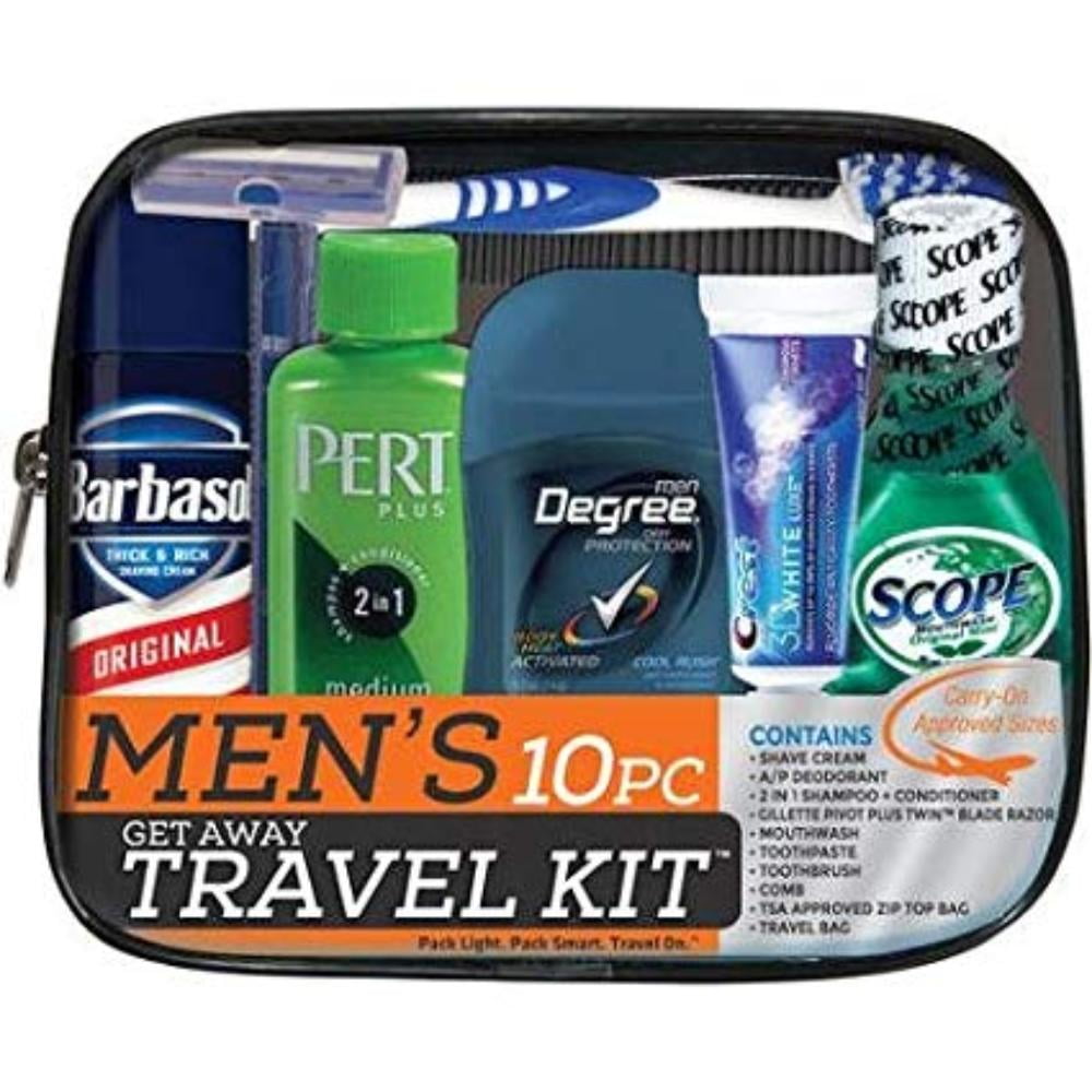 walmart men's travel kit