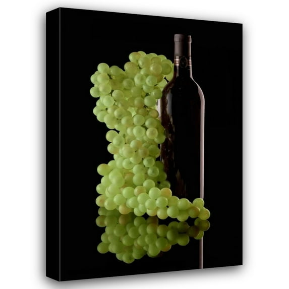 C. Thomas McNemar 31x44 Gallery Wrapped Canvas Wall Art Titled - Wine Reflections III