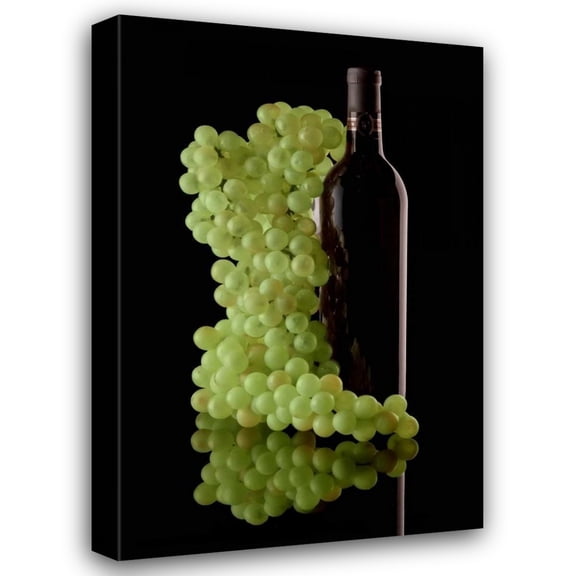 C. Thomas McNemar 13x18 Gallery Wrapped Canvas Wall Art Titled - Wine Reflections III
