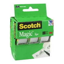 Scotch 3105 3/4" x 300" Scotch Magic Tape 3 Pack