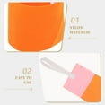 thumbnail image 4 of HONMEET 5Pcs Sports Use Orange Nylon Adjustable Soccer Captain Armband Fit, 4 of 4