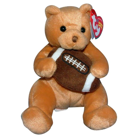 Ty Beanie Babies Blitz the Football Bear Plush
