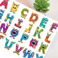 thumbnail image 2 of 26PCS Letter 5D Diamond Painting Stickers Kits for Kids Creative Crystal Rhinestone Painting by Numbers Kits DIY Gift for School Day/Birthday, 2 of 7