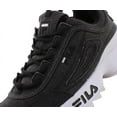 thumbnail image 2 of Fila Disruptor Ii Denim Boys Shoes Size 6, Color: Charcoal, 2 of 4