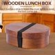 thumbnail image 4 of Wooden Lunch Boxs Food Containers Japanese Style Bento Lunchbox for Children School Dinnerware Bowl Boxes Travel Organizer, 4 of 5
