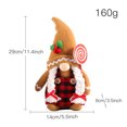 thumbnail image 3 of Xihbxyly Venta de Liquidación de Almacén Decoración Navideña Muñeco Gnomo de Hombre de Jengibre Decoración Navideña Muñeco Gnome Duende Sin Rostro Decoración de Escritorio Accesorios, 3 of 5
