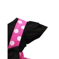 thumbnail image 4 of Blotona Baby Girl Strap Dress Ruffle Outfits Polka Dot Overall Dress Bow Polka Dot Skirts Set, 4 of 9