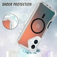 thumbnail image 5 of Dteck for iPhone 17 Case with Iridescent Back, Compatible with MagSafe Shockproof Rugged Cover, Corner High-Duty Protection for Girls Women,Iridescent - Black, 5 of 5