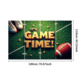 thumbnail image 3 of LUUFILx Game Day Party Backdrop Banner for Sports Events and Celebrations Football Decorations Background Photography Props Tailgate Decor Party Supplies, 3 of 8