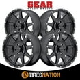 thumbnail image 3 of 17x9 Gear Off Road 728B Overdrive Satin Black Wheel 6x5.5 (18mm), 3 of 5