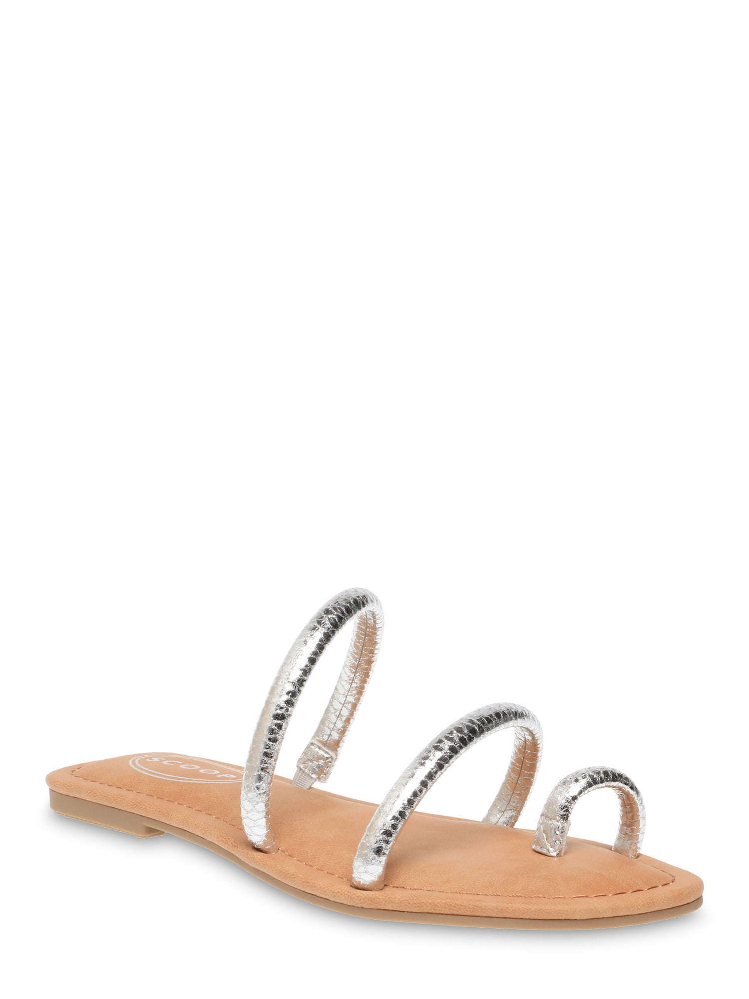 Scoop Women s Sofia Strappy Flat Sandals Walmart