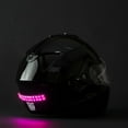 thumbnail image 4 of Snowmobile Helmet Safety Light, High-Visibility Snowmobile Accessory, LED Rear Helmet Light, Pink, 4 of 13